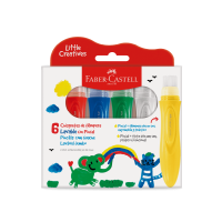 Pincis com Guache Jumbo Little Creatives (12 estojos c/ 6 pincis cada) - 164004