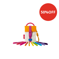 Fine Pen Colors Shoulder Bag Summer Faber-Castell + 10 Canetas Ponta Porosa Fina, 0.4 (2 es/cada) - FPB/ESSMRZF
