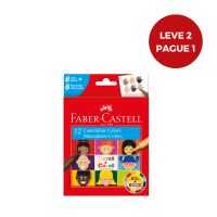 Leve 2 e Pague 1 Canetinha Caras E Cores 12 Cores Faber-Castell