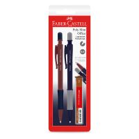 Lapiseira Poly Slim Office 0.5 Azul e Roxa (24 cartelas c/ 2 unids.) - SM/05SLIMOFAR