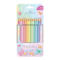 Ecolpis de Cor Sparkle 12 Cores (1 pacote c/ 6 estojos) - 116156