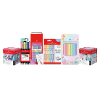 Kit Papelaria Fofa Faber-Castell