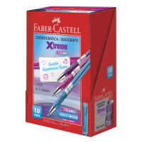 Caneta Esferográfica Faber-Castell Xtreme Colors 1.0mm Mix (18 Unid/cada) - XT10/MIX