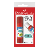 Cola Bastão Faber-Castell 10g Ctl c/ 1 Unid (30 Ctl/cada) - SM/8110