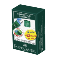 Grafite T�cnico Faber-Castell Polymer 0.7mm B (12 Unid/cada) - TMG07B