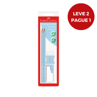 Leve 2 Pague 1 Kit Pastel Azul Faber-Castell (24 kits/cada) - SM/1205PASTELAPAZ