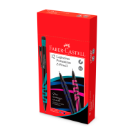 Lapiseira Faber-Castell ZPencil 0.5mm Mix (12 Unid/cada) - LP/05ZP