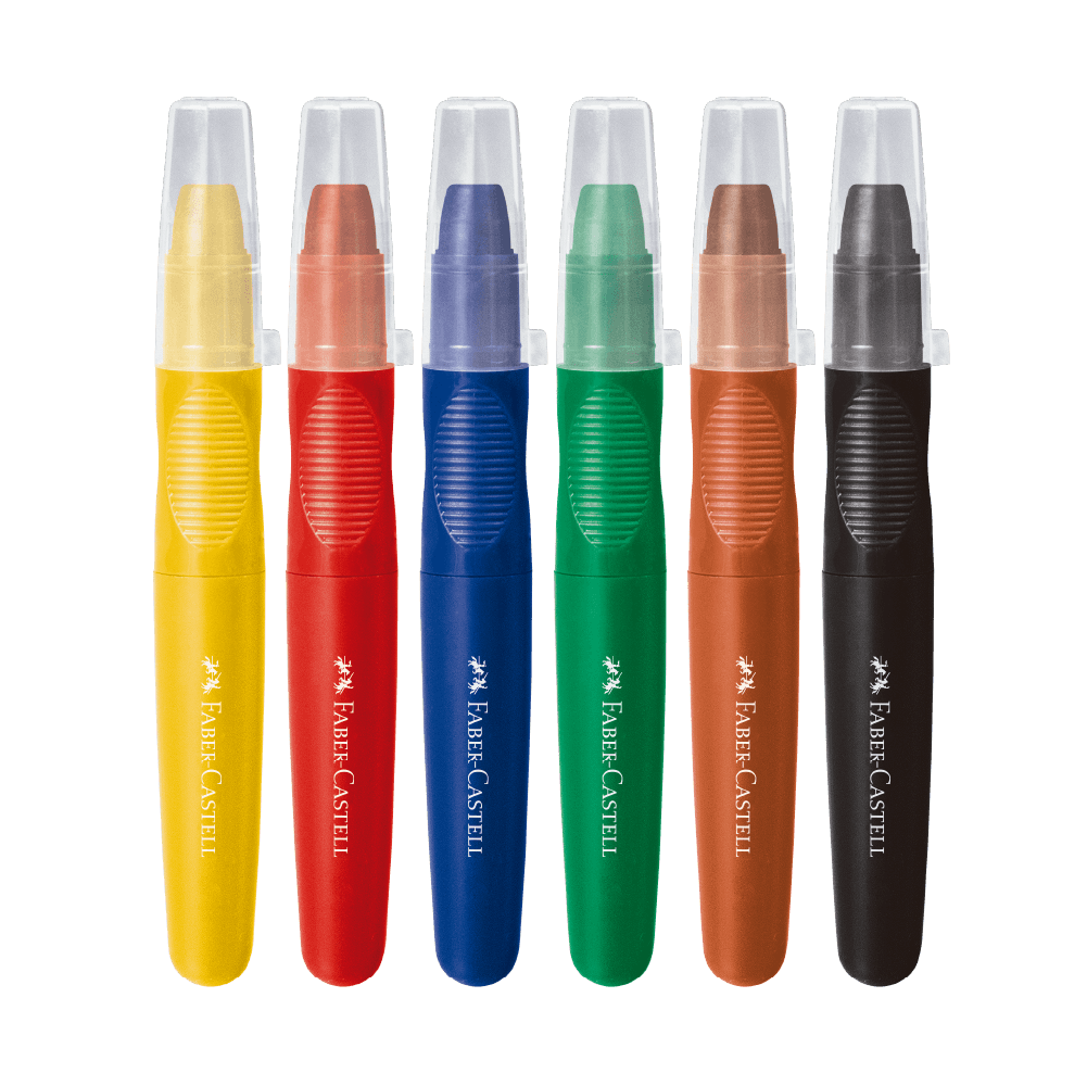 Giz de Cera Jumbo Supermacio Little Creatives (12 estojos c/ 6 gizes cada) - 224006