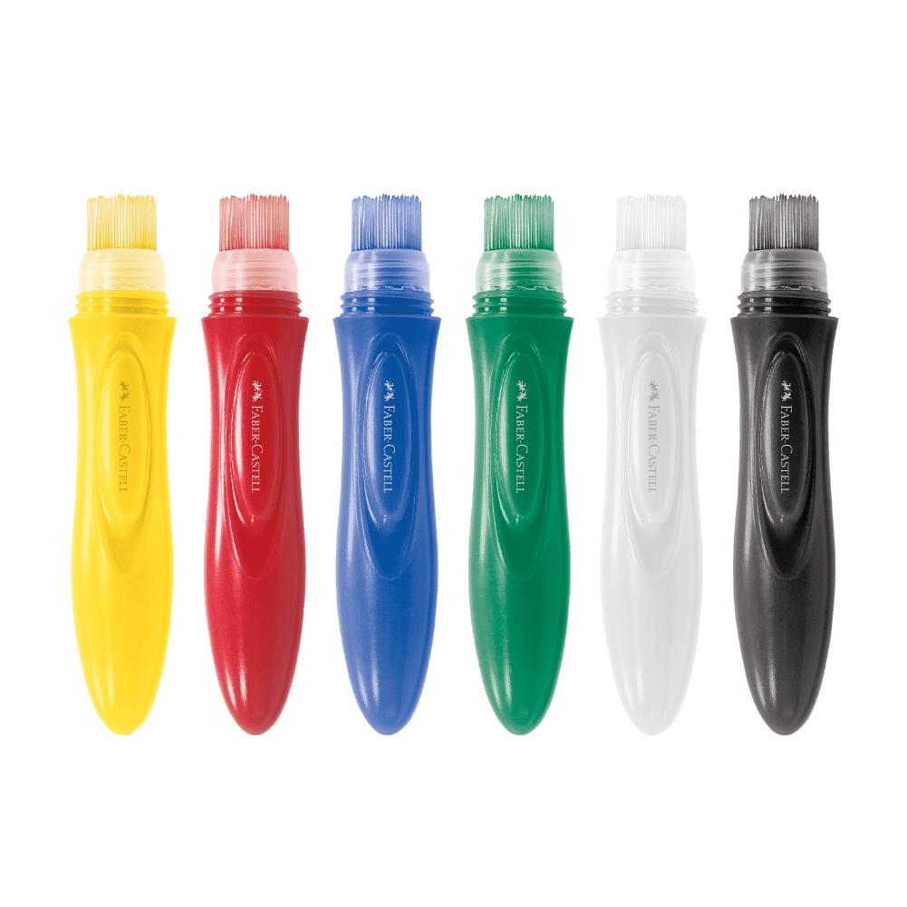 Pinc�is com Guache Jumbo Little Creatives (12 estojos c/ 6 pinc�is cada) - 164004