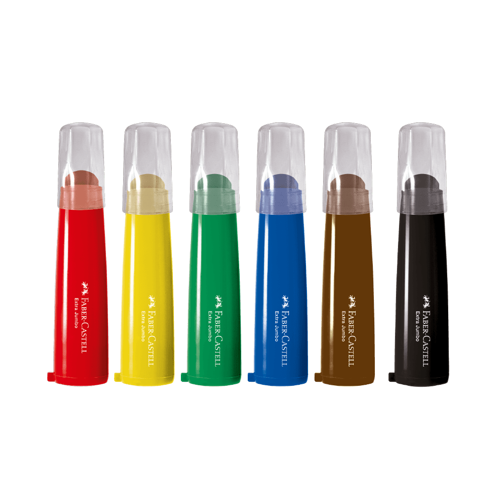 Canetinhas Extrajumbo Little Creatives (12 estojos c/ 6 canetinhas cada) - 354504