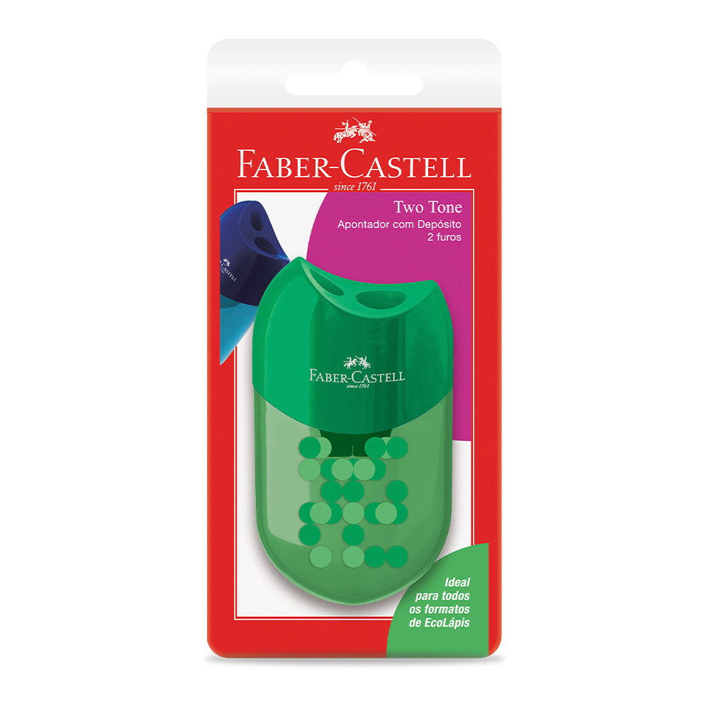 Apontador Two Tone-Cartela (24 cartelas/cada) - SM/TWOTONEAPT
