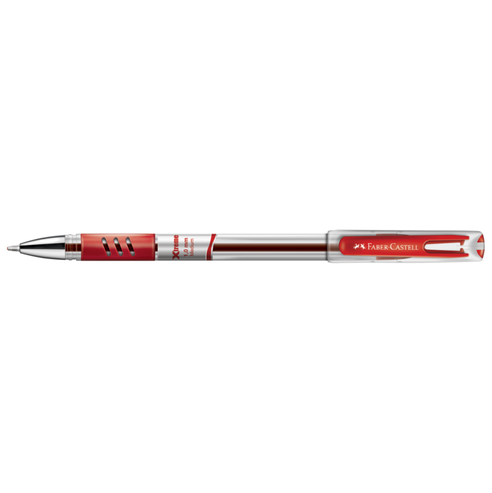 Caneta Esferogrfica Faber-Castell Xtreme 1.0mm Vermelho (18 Unid/cada) - XT10/VM