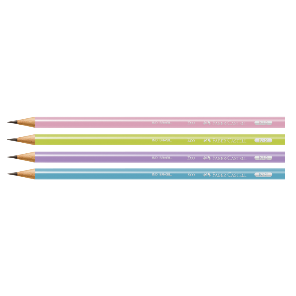 Ecolpis Grafite Faber-Castell Max Colors Ctl c/ 4 Unid (36 Ctl/cada) - SM/1205MED