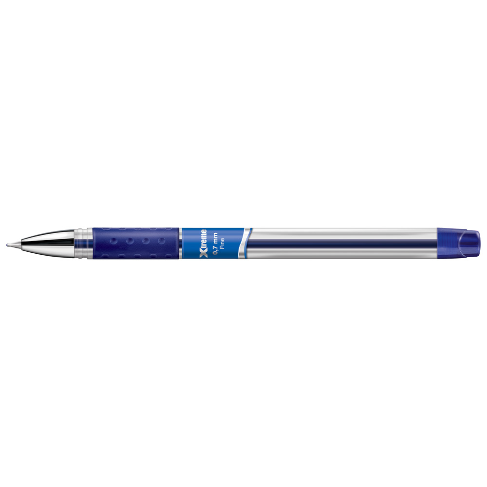 Caneta Esferogrfica Xtreme 0.7 Azul (Display c/ 18 unids.) - XT07/AZ.N