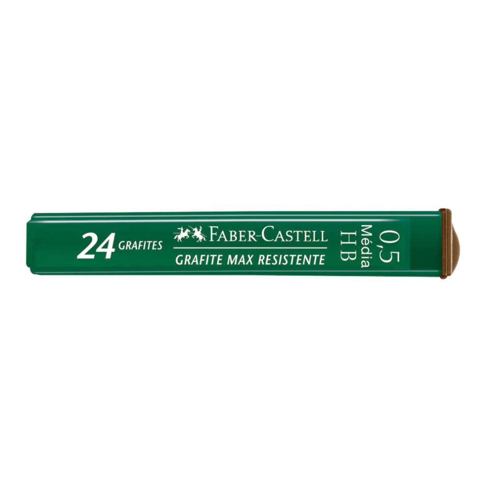 Grafite Tcnico Faber-Castell Polymer 0.5mm HB Ctl c/ 2 Unid (36 Ctl/cada) - SM/TMG05HB