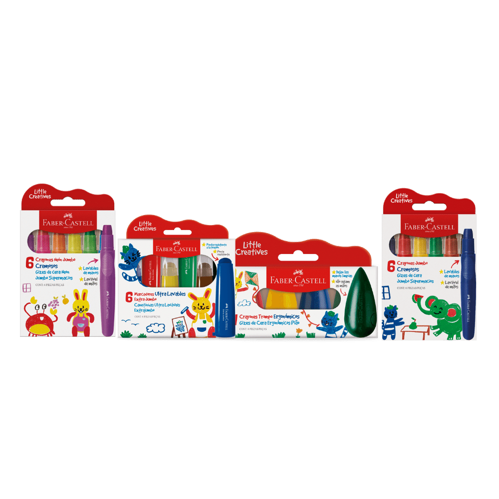 Kit Little Creatives (4 produtos)