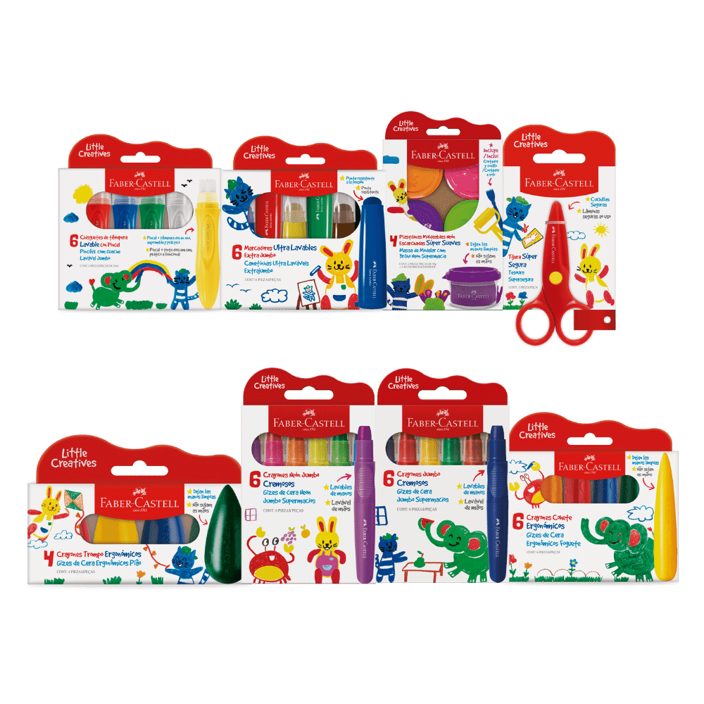 Kit Little Creatives (8 produtos)