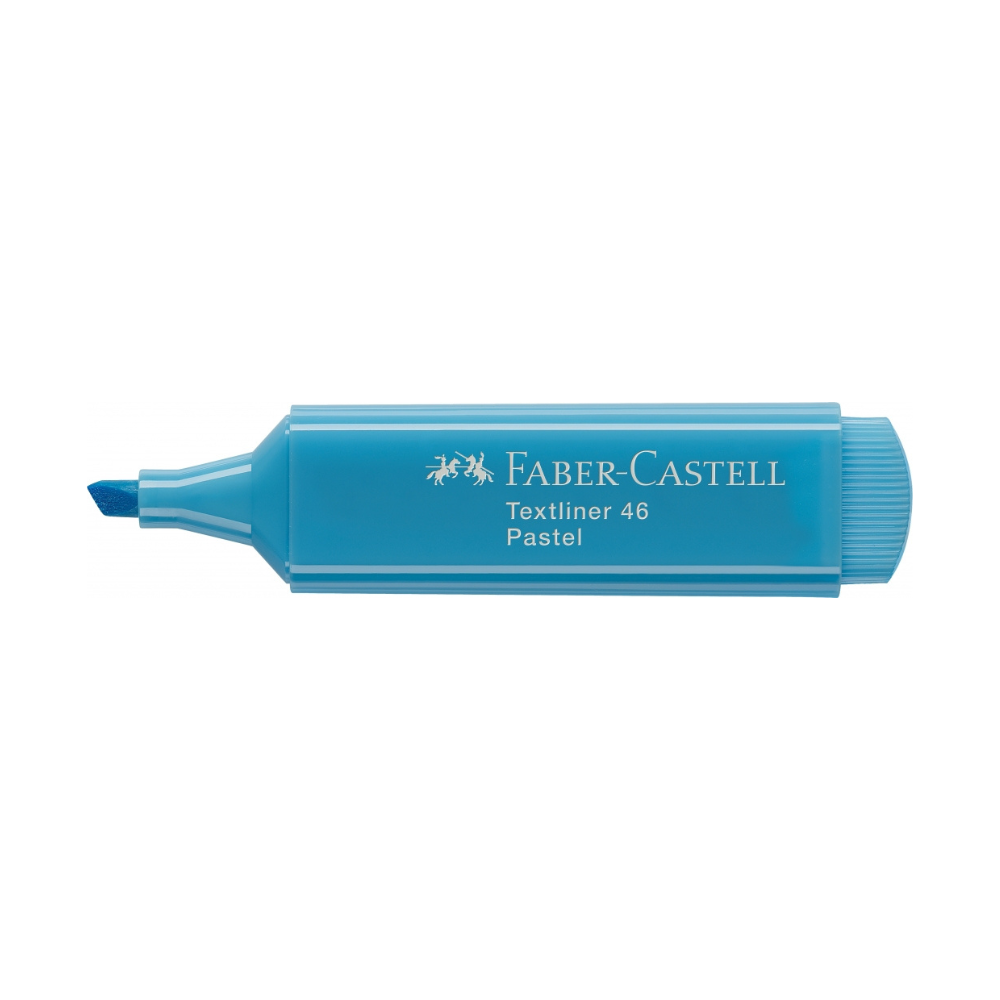 Marca Texto Pastel 46 Azul Faber-Castell (10 unid/cada) - 154657