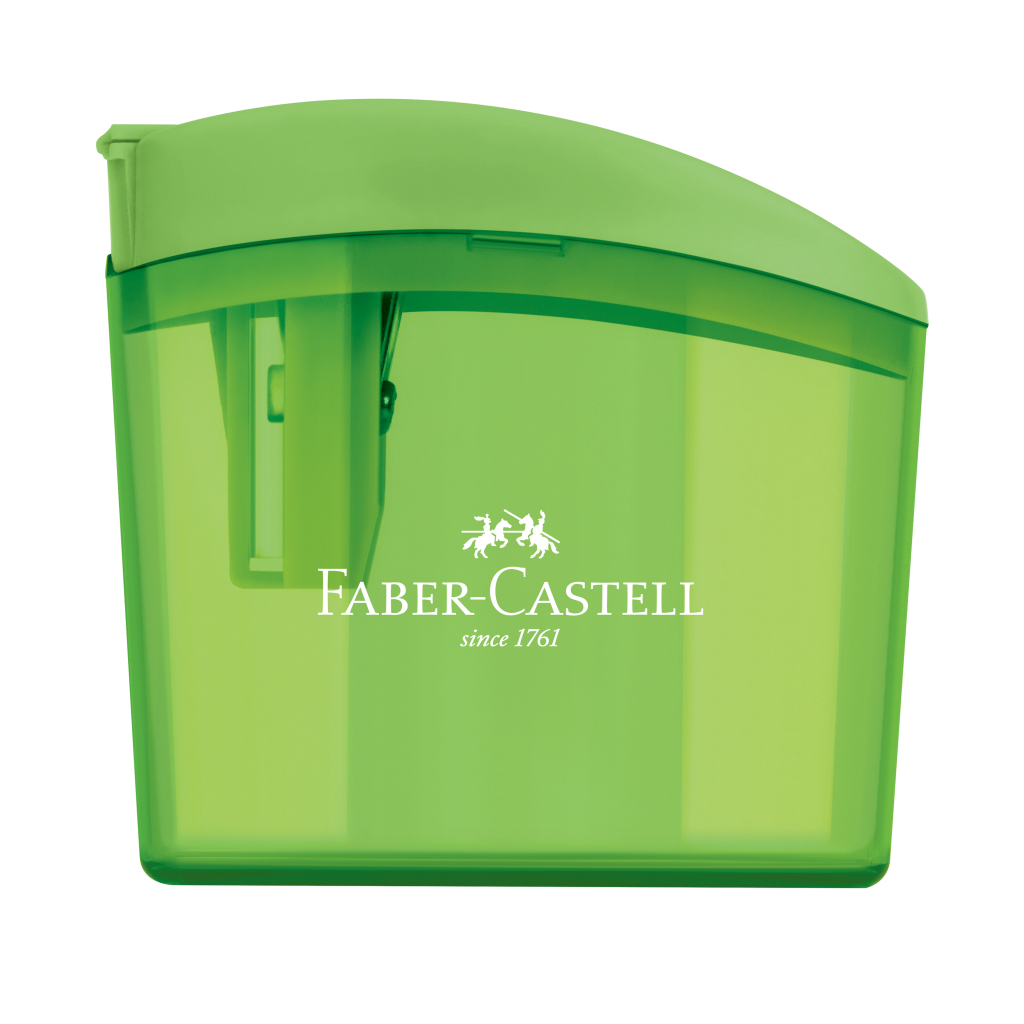 Apontador com Depósito Faber-Castell Clickbox Ctl c/ 1 Unid (12 Ctl/cada) - SM/CLICKBOX
