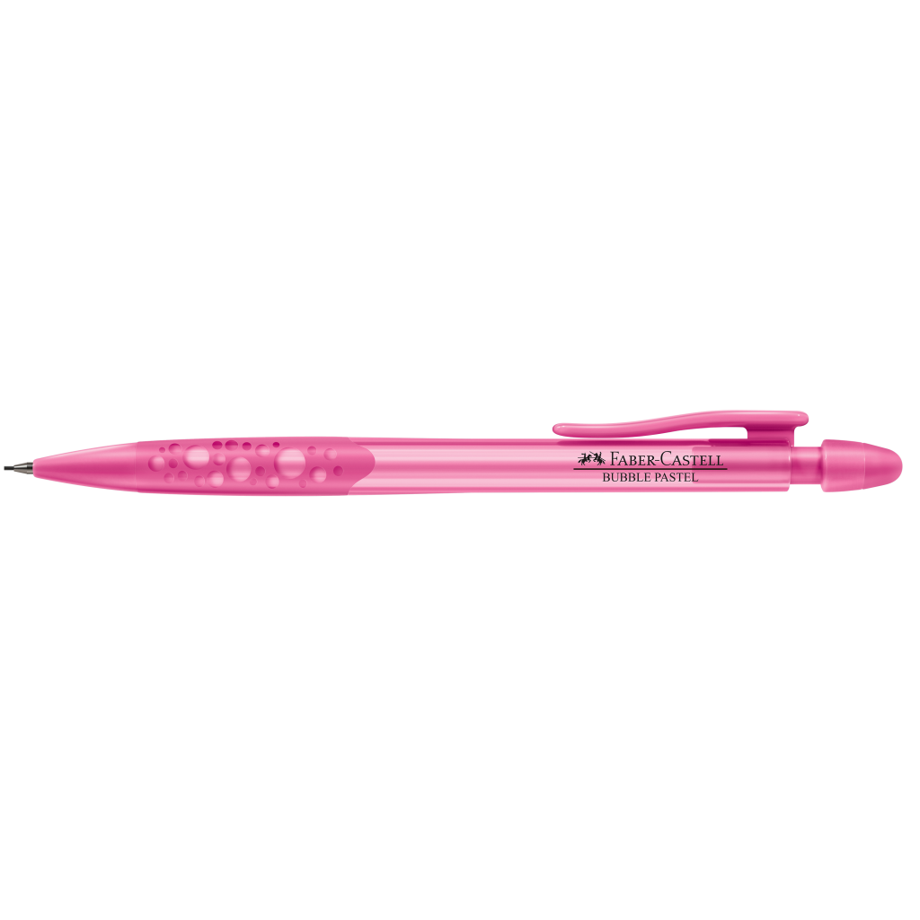 Lapiseira Faber-Castell Bubble 0.5mm Rosa Ctl c/ 1 Unid (24 Ctl/cada) - SM/05BBRS